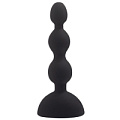 Чёрный анальный вибростимулятор Howells Anal Beads S 189021black (14,5 см)