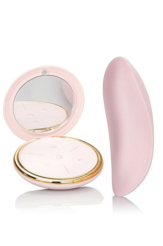 Вибромассажёр розового цвета с пультом управления California Exotic Novelties Intimate Tiaser SE-4810-05-9