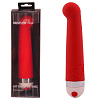 Красный вибромассажёр с загнутой головкой Hustler Hit The Spot Red H25112-11015 (20,5 см)