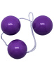 Фиолетовые тройные вагинальные шарики Eroticon 30383