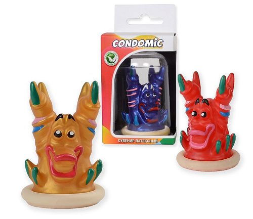 Сувенирный латексный презерватив Sitabella «Краб» 3250