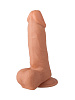 Гелевый телесный фаллоимитатор-реалистик на присоске LOVETOY (А-Полимер) 101700 (15,5 см)