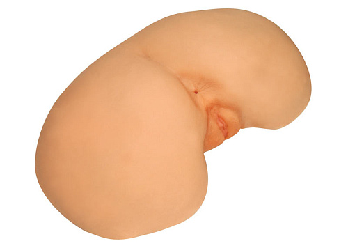 Попка и вагина телесного цвета с вибраций Topco Sales TLC Bree Olson CyberSkin Doggy Style Vibrating Pussy Ass 1070012