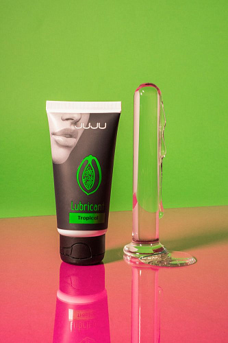 Съедобный лубрикант с ароматом тропический фруктов JuJu 7456JU (50 мл)