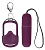 Фиолетовый вибростимулятор Shots Media BV Remote Vibrating Bullet SHT078-4
