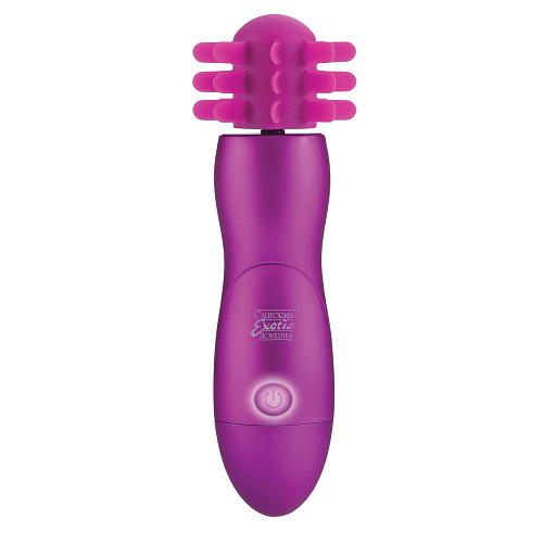 Ярко-розовый вибратор с вращающимся наконечником California Exotic Novelties Body Soul Captivation SE-2091-10-3