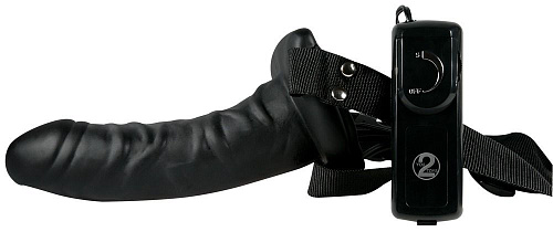 Страпон-фаллопротез чёрного цвета Orion Easy Rider 0558648