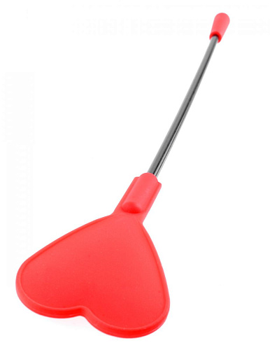 Стек с красным силиконовым сердечком на кончике Pipedream Silicone Heart Red PD3736-15