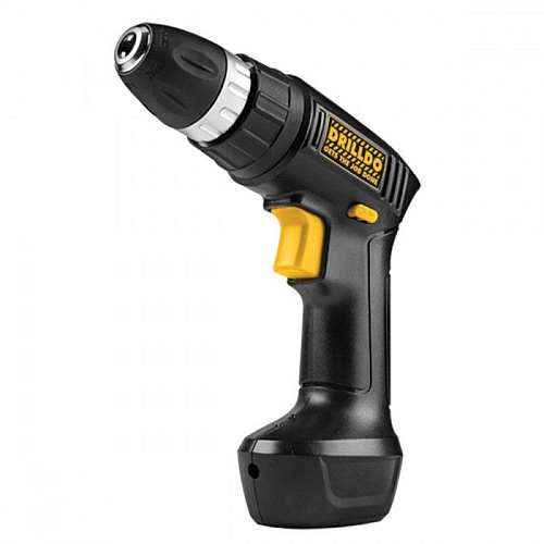 Чёрный с бежевым секс-набор Drilldo DELUXE DRILLDO SET 6 PIECE DDS-003