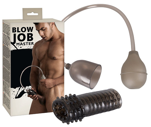 Мастурбатор-помпа в дымчатом цвете Orion Blow Job Master 05095070000