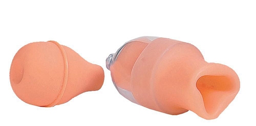 Имитатор орального секса в телесном цвете Seven Creations THE NEW ORO-SIMULATOR FOR MEN 340N-INBXSC