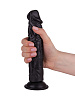 Чёрный фаллоимитатор без мошонки LOVETOY (А-Полимер) 400500 (19,5 см)