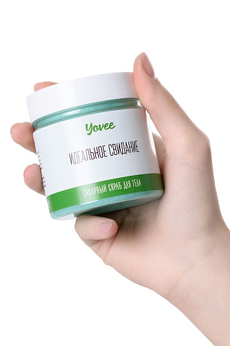 Скраб для тела ToyFa «Освежающий» с ароматом зелёного чая и мяты 722301