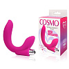 Розовый U-образный вибромассажёр Bior toys Сosmo CSM-23088 (19 см)