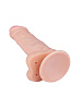 Телесный фаллоимитатор с мошонкой LOVETOY (А-Полимер) HUMAN STYLE 6,5 611306 (16 см)
