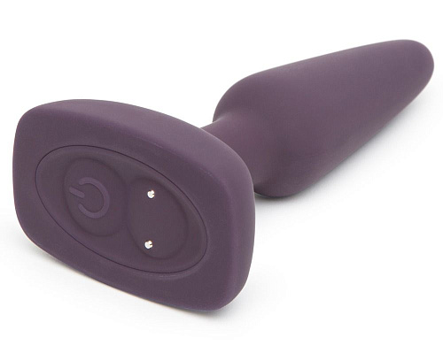 Фиолетовая вибровтулка Fifty Shades of Grey Feel So Alive Rechargeable Vibrating Pleasure Plug FS-69149 (14 см)