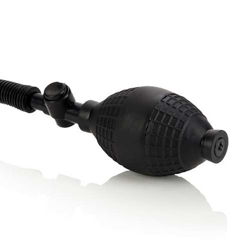 Дымчатая вакуумная помпа с плугом и кольцом California Exotic Novelties Rock Hard Pump Kit SE-1025-00-3