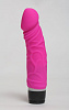 Розовый силиконовый вибратор-реалистик с 7 режимами вибрации 4sexdreaM 47482 (19,5 см)