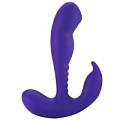 Фиолетовый стимулятор простаты Howells Anal Vibrating Prostate Stimulator with Rolling Ball 182017Purple (13,3 см)
