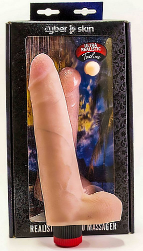 Вибратор-реалистик большого размера телесного цвета LOVETOY (А-Полимер) 803005 (21,7 см)