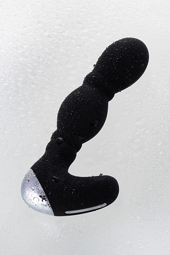 Чёрный вибромассажёр простаты Nalone Dragon CS-BO29