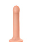 Телесный фаллос на присоске Strap-on-me Silicone Bendable Dildo L 6013113 (19 см)