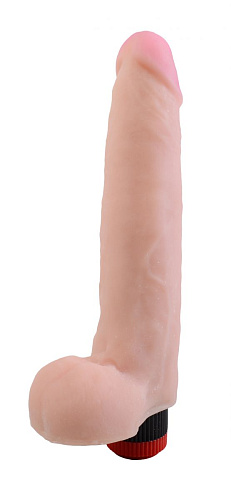 Фаллический вибратор телесного цвета LOVETOY (А-Полимер) ANDROID Collection-V 543003 (22 см)