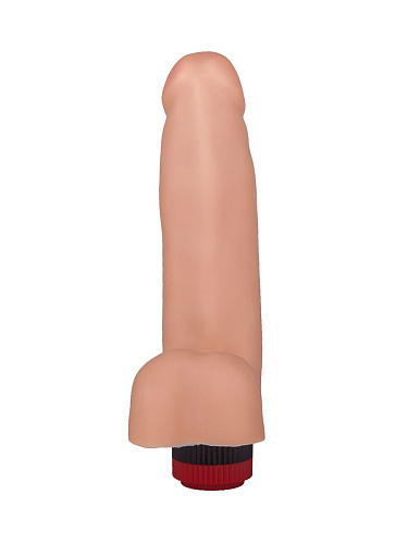 Реалистичный фаллоимитатор телесного цвета с вибрацией LOVETOY (А-Полимер) 112000 (16,6 см)
