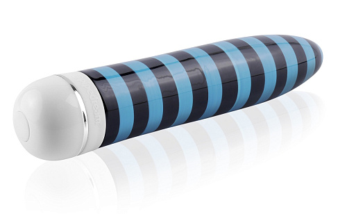 Бирюзово-черный керамический вибромассажёр Pipedream Ceramix No.10 PD4910-00 (20,3 см)