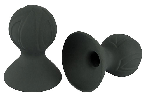 Присоски на соски серого цвета Orion Nipple Sucker 0517550