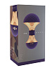 Фиолетовый вибромассажёр Shots Media BV Enoki VIVE006PUR (12,5 см)