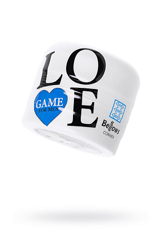 Нереалистичный мастурбатор-гармошка белого цвета Lovegame Lovegame High Pressure Convex 200906