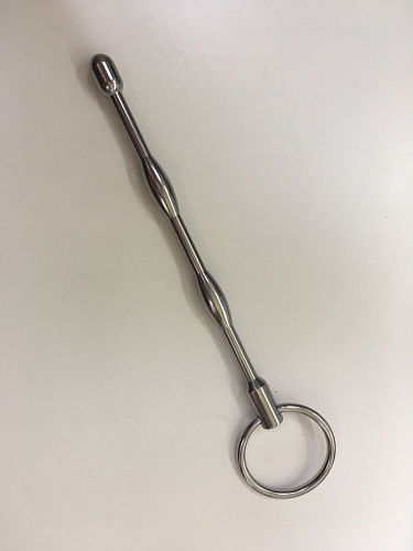 Стальной расширитель уретры с увеличенным кончиком Пикантные штучки DP034