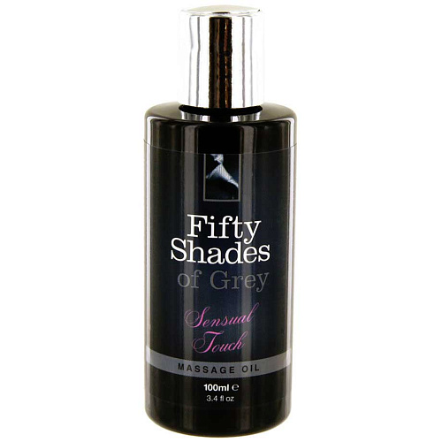 Массажное масло Fifty Shades of Grey «50 оттенков серого» Sensual Touch Massage Oil FS-40195 (100 мл)