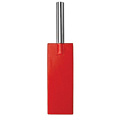 Красная прямоугольная шлёпалка Shots Media BV Leather Paddle OU020RED (35 см)