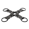 Чёрная крестообразная связка NS Novelties Bondage Hogtie NSN-1197-13
