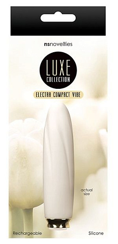 Белый мини-вибратор NS Novelties COMPACT VIBE ELECTRA NSN-0207-31 (11 см)