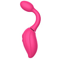 Розовый расширяющийся вибратор Yuanse Gina G-0016 (19,4 см)