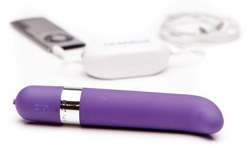 Фиолетовый вибратор OhMiBod Freestyle G-Sport E22540