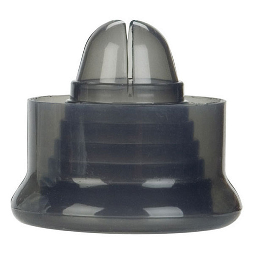 Универсальная насадка для помпы серая из силикона California Exotic Novelties SE-1048-03-2