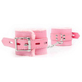 Розовые мягкие поножи на регулируемых ремешках Bior toys NTB-80570