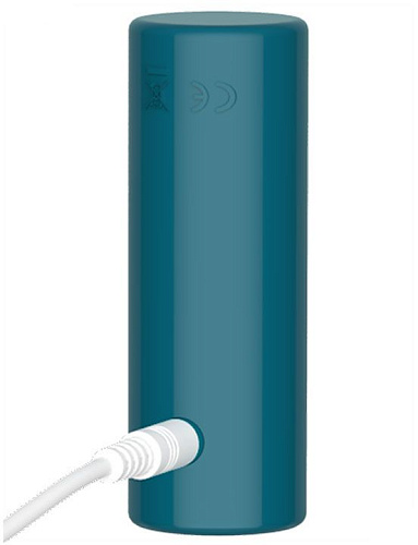 Зёленая вибропулька на палец в металлическом корпусе ML Creation Gold Finger ML43