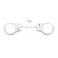 Белые металлические наручники Shots Media BV SHOTS TOYS White SHT347WHT