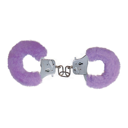 Меховые наручники Toy Joy FURRY FUN CUFFS PURPLE PLUSH 3006009502