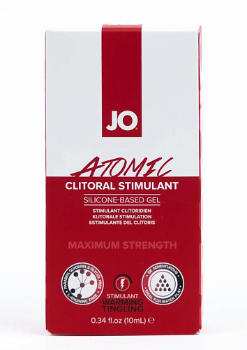 Возбуждающий гель для клитора мощного действия System JO CLITORAL ATOMIC JO40179