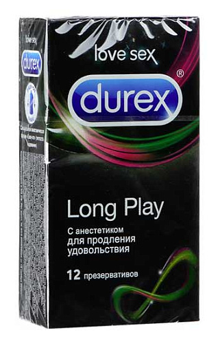 Презервативы для продления удовольствия Durex Long Play №12 (12 шт)
