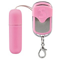 Вибропуля розового цвета Shots Media BV Remote Vibrating Bullet SHT078PNK