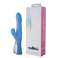 Голубой вибромассажёр Vibe Therapy EXALTATION 50664 (23 см)