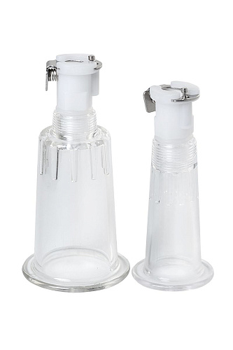 Прозрачная помпа для клитора с рычагом EDC Wholesale SAIZ Clitoris Premium SAIZ008