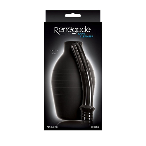 Чёрный анальный душ NS Novelties Renegade Body Cleanser NSN-1130-13